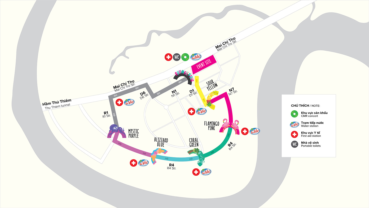 Runway map