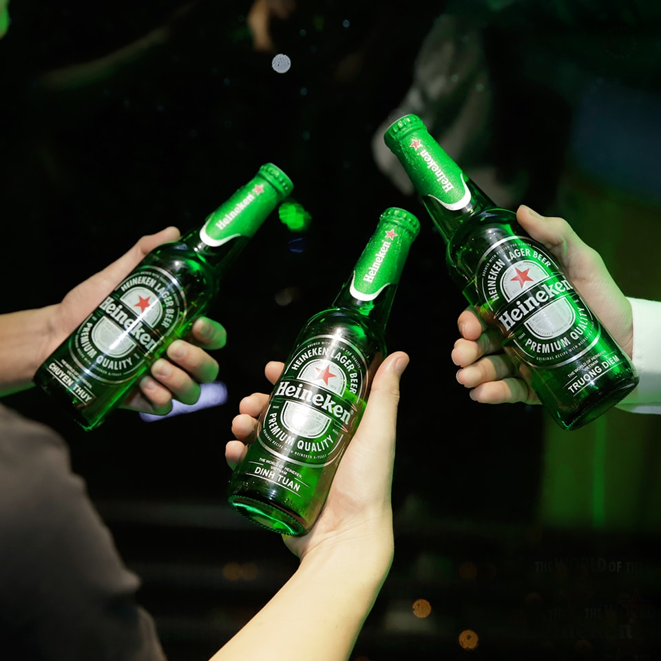 CUSTOMIZED HEINEKEN BOTTLE